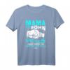 Mama & Sohn T-Shirt Geschenk - Persönliches Familien-Shirt für Weihnachten, Geburtstag & besondere Anlässe