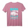 Mama & Sohn T-Shirt Geschenk - Persönliches Familien-Shirt für Weihnachten, Geburtstag & besondere Anlässe