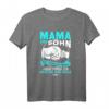 Mama & Sohn T-Shirt Geschenk - Persönliches Familien-Shirt für Weihnachten, Geburtstag & besondere Anlässe