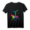 Voltigieren T-Shirt - Klassisch geschnittenes Reitsportshirt für Voltigierer & Pferdesportfans