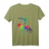 Voltigieren T-Shirt - Klassisch geschnittenes Reitsportshirt für Voltigierer & Pferdesportfans
