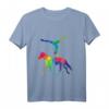 Voltigieren T-Shirt - Klassisch geschnittenes Reitsportshirt für Voltigierer & Pferdesportfans