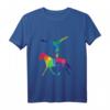 Voltigieren T-Shirt - Klassisch geschnittenes Reitsportshirt für Voltigierer & Pferdesportfans