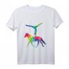 Voltigieren T-Shirt - Klassisch geschnittenes Reitsportshirt für Voltigierer & Pferdesportfans