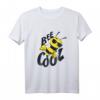 Bee Cool Plüsch Biene Kinder T-Shirt – Umwelt- und Bienenschutz Geschenk für Geburtstag, Frühling & nachhaltige Unterstützung der Bienenzucht