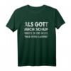Als Gott Mich Schuf Grinste Er - Lustiges Witziges Spruch T-Shirt für Männer als Geschenk