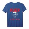 Böses Alter Mann Skull T-Shirt – Perfektes Geschenk für Biker, Rockfans und Skull-Liebhaber zu Weihnachten, Vatertag & Geburtstagsfeiern