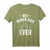 Herren Best Biker Dad Geschenk | Papa Motorradfahrer T-Shirt für Vatertag, Geburtstag & Weihnachten