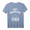 Herren Best Biker Dad Geschenk | Papa Motorradfahrer T-Shirt für Vatertag, Geburtstag & Weihnachten