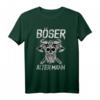 Böser alter Mann Totenkopf Wikinger Valhalla T-Shirt – Perfektes Geschenk für Biker, Skull-Fans & Motorradfahrer zu Weihnachten, Vatertag & Geburtstag