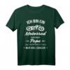 Herren Vatertag - Biker Papa - Ich bin ein Motorrad fahrender Papa T-Shirt für Motorradfans, Rocker & Biker - Perfektes Geschenk zum Herrentag, Ostern, Geburtstag & Weihnachten