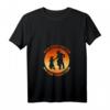 Damen Motocross Vater und Tochter Dirt Bike T-Shirt mit V-Ausschnitt – Perfektes Geschenk für Biker, Extremsportler & Familien auf Wettkämpfen