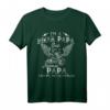 Biker Papa Motorradfahrer Vatertag T-Shirt - Lustiges Geschenk für Motorradväter, Großväter & Motorradliebhaber