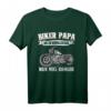 Biker Papa Wie Ein Normaler Papa Nur Viel Cooler Motorrad T-Shirt - Perfektes Geschenk für Motorradfahrer, Biker und Vatertag
