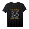 70. Geburtstag Geschenk Fahrrad Rennrad Spruch T-Shirt – Lustiges Retro Bike Motiv für Rentner, Oma, Opa, Vater & Radfahrer