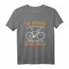 70. Geburtstag Geschenk Fahrrad Rennrad Spruch T-Shirt – Lustiges Retro Bike Motiv für Rentner, Oma, Opa, Vater & Radfahrer