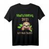 Ich war dabei 2021 Homeschooling Schulkind T-Shirt – Lustiges Faultier Geschenk für Schüler, Kinder und Eltern im Distanzunterricht