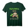 Ich war dabei 2021 Homeschooling Schulkind T-Shirt – Lustiges Faultier Geschenk für Schüler, Kinder und Eltern im Distanzunterricht