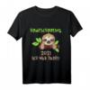 Ich war dabei 2021 Homeschooling Schulkind T-Shirt - Lustiges Faultier Geschenk für Schüler, Kindergarten und Eltern beim Home Schooling