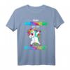 Dabbing Einhorn - Team Homeschooling 2020 2021 T-Shirt für Eltern, Lehrer & Kinder | Stay-At-Home & Lockdown Humor