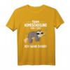 Team Homeschooling 21 Faultier Ich war dabei T-Shirt – Lustiges Lockdown & Homeschooling Outfit für Eltern, Lehrer und Kinder