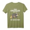 Team Homeschooling 21 Faultier Ich war dabei T-Shirt – Lustiges Lockdown & Homeschooling Outfit für Eltern, Lehrer und Kinder