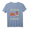 Kinder Homeschooling T-Shirt 2021 - Lustiges Fußballmotiv für Schulkind, Kindergarten & Distanzunterricht, ideales Geschenk