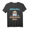 Offizielles Homeschooling Faultier T-Shirt – Lustiges Geschenk für Schul- und Kindergartenkinder im Distanzunterricht, Homeoffice, Home School