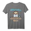 Offizielles Homeschooling Faultier T-Shirt – Lustiges Geschenk für Schul- und Kindergartenkinder im Distanzunterricht, Homeoffice, Home School
