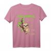 Homeschooling Schulkind T-Shirt 2021 - Lustiges Faultier Motiv, perfektes Geschenk für Schüler, Kindergarten- und Grundschulkinder im Distanzunterricht