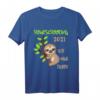 Homeschooling Schulkind T-Shirt 2021 - Lustiges Faultier Motiv, perfektes Geschenk für Schüler, Kindergarten- und Grundschulkinder im Distanzunterricht