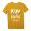 Lustiges Männertag T-Shirt für Papa & Stiefpapa mit Spruch – Witziges Geschenk für Vatertag, Männertag & Himmelfahrt