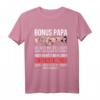 Lustiges Männertag & Vatertag T-Shirt mit Spruch – Bonus Papa & Stiefvater Geschenkidee für Himmelfahrt, Herrentag & besondere Anlässe