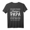 Bonus Papa Bonus Vater Stiefpapa Geschenk T-Shirt - Lustiges Outfit für Bonusvater, Vatertag & als coole Geschenkidee