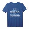 Stolzer Bonus Papa T-Shirt - Geschenk für Stiefvater, Stiefpapa & Bonus Papa zum Vatertag, klassisch, doppelt genäht