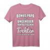Bonus Papa T-Shirt mit lustigem Spruch - Für stolze Stiefväter, Geburtstags-, Weihnachts- & Vatertagsgeschenk