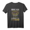 Sohn Bonusvater Himmelfahrt Bonuspapa Herrentag T-Shirt - Lustiges Vatertagsgeschenk für Bonusvater & Stiefpapa
