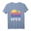 Kapitän Shirt Opa Opitän Boot Geschenk Nautik Motorboot - Lustiges Seefahrts Outfit für Bootsbesitzer & Nautikliebhaber