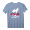Border Collie Mama T-Shirt – Klassisch geschnitten für Hundemütter und Hundehalterinnen