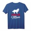 Border Collie Mama T-Shirt – Klassisch geschnitten für Hundemütter und Hundehalterinnen