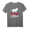 Border Collie Mama T-Shirt – Klassisch geschnitten für Hundemütter und Hundehalterinnen