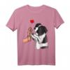 Border Collie Liebe T-Shirt für Hunde Mama, Frauchen & Herrchen – Perfektes Geschenk für Hundeliebhaber zu Geburtstag, Weihnachten & Muttertag
