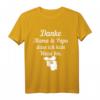 Danke Mama Und Papa Dass Ich Kein Wessi Bin - Humorvolles Brandenburg Heimat T-Shirt als Geburtstagsgeschenk für Ostdeutsche