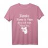 Danke Mama Und Papa Dass Ich Kein Wessi Bin - Humorvolles Brandenburg Heimat T-Shirt als Geburtstagsgeschenk für Ostdeutsche