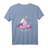 Kinder T-Shirt Große Schwester mit Einhorn – Geschenk Idee für Mädchen, modisch und kuschelig