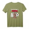 Fussball Mama T-Shirt – Wetterfestes Fan-Outfit für Mütter von Fußballspielern, perfekte Geschenkidee für F- bis A-Jugend