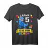 Kinder Dinosaurier T-Shirt für 5 Jahre Geburtstag - Jungen und Mädchen, klassisch geschnitten, ideales Geschenk