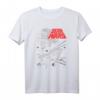 Star Wars Retro Epic Space Battle Falcon Tie Fighter T-Shirt - Offiziell lizenzierte Star Wars Bekleidung