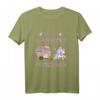 Kinder Kinder Camping Prinzessin T-Shirt mit Einhorn und Meerjungfrau - Perfekt für Mädchen, Geburtstagsgeschenke, Sommer & Camping