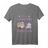 Kinder Kinder Camping Prinzessin T-Shirt mit Einhorn und Meerjungfrau - Perfekt für Mädchen, Geburtstagsgeschenke, Sommer & Camping